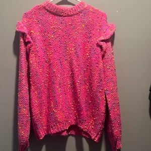 Women’s Confetti Ruffle Sweater